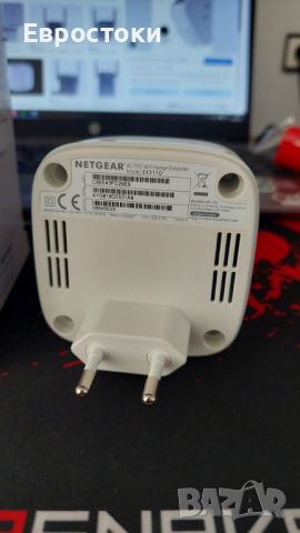 AC750 WiFi Range Extender (EX3110)  Двубандов WiFi удължител за обхват, 750Mbps, щепсел, външна анте, снимка 7 - Мрежови адаптери - 46230519