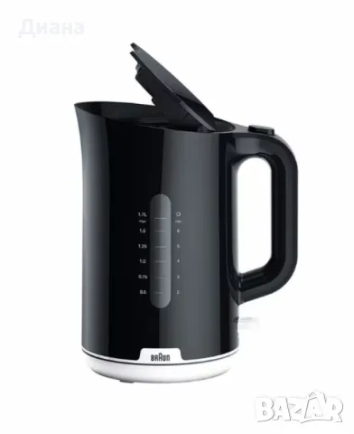 Кана за бързо кипене Braun 1.7L Breakfast1, снимка 3 - Кани - 48908520