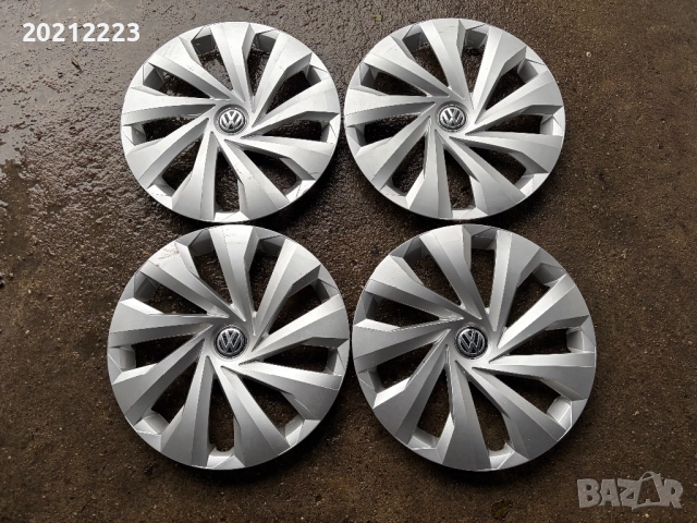 4 броя оригинални тасове за Volkswagen Polo 15, снимка 3 - Аксесоари и консумативи - 52671362