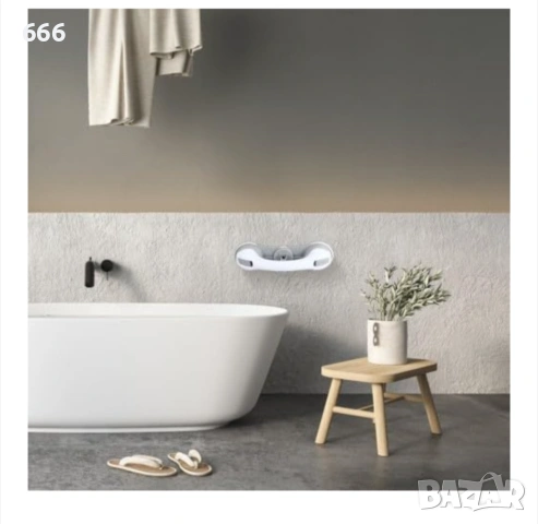 Комплект от 2 опорни дръжки за баня с вендузи, без пробиване, снимка 3 - Други стоки за дома - 54155179