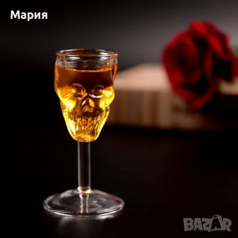 Чаша череп , снимка 2 - Чаши - 47863614