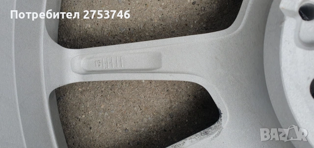 1бр Спорт пакет АМGджанта 7.5j×19.Произведена в Мексико , снимка 8 - Гуми и джанти - 54091234