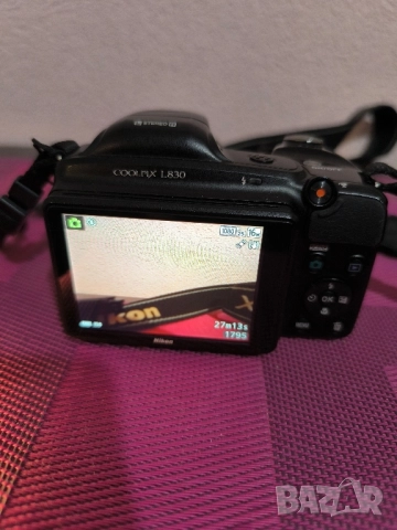Фотоапарат Nikon Coolpix L830, снимка 4 - Фотоапарати - 51980362