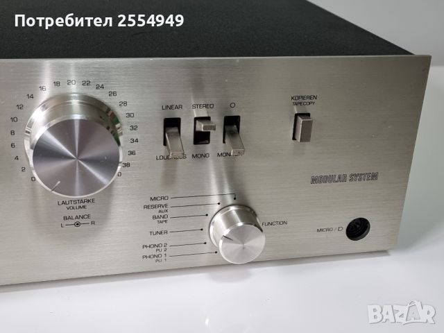 Telefunken TA 350 integrated amplifier, снимка 5 - Ресийвъри, усилватели, смесителни пултове - 45943075