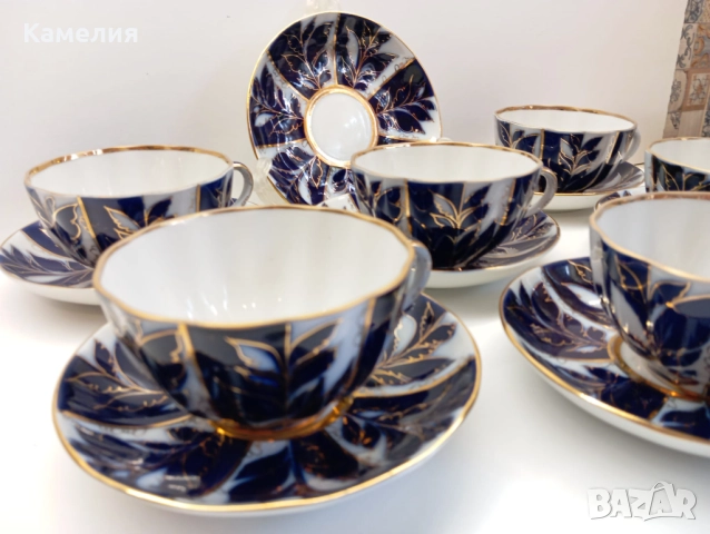 Руски порцелан , снимка 5 - Чаши - 48050784