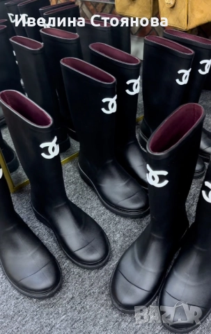 Ботуши Шанел, снимка 4 - Дамски ботуши - 52379222