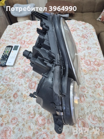 Кристален Оригинален КСЕНОНОВ ляв фар HELLA за Мерцедес Еклас W211 , снимка 3 - Части - 52667893