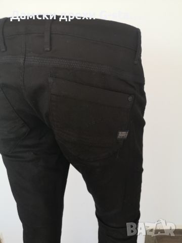 Дамски панталон G-Star RAW® RADAR SKINNY WMN BLACK, размер W31/L32  /298/, снимка 6 - Панталони - 46360409