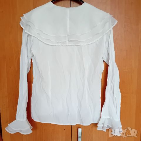 Елегантна бяла риза, снимка 7 - Ризи - 45808331