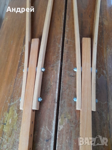 Стари дървени патерици, снимка 5 - Други ценни предмети - 54265683