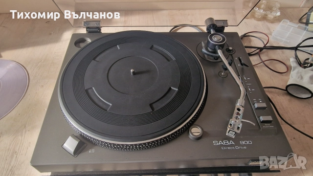 Грамофон SABA PSP-900 Direct Drive Hi-Fi, снимка 7 - Грамофони - 51618441