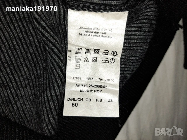 BRAX 50 (М) мъжки пуловер мерино, снимка 6 - Пуловери - 50507685