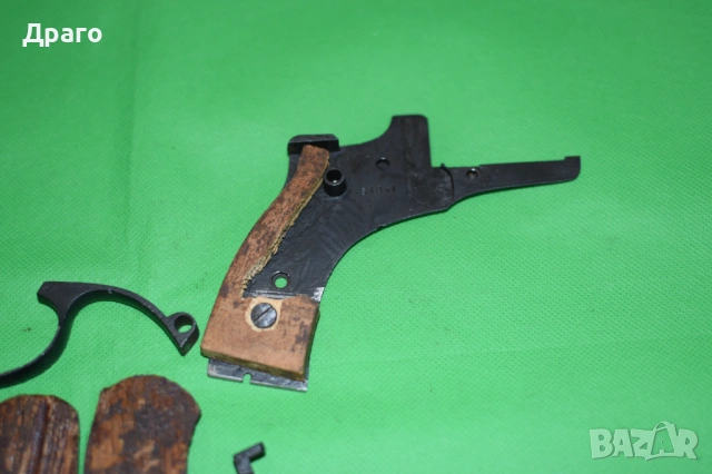 Комплект части за руски револвер Наган - Императорска Тула 1909 г, снимка 5 - Бойно оръжие - 53815464