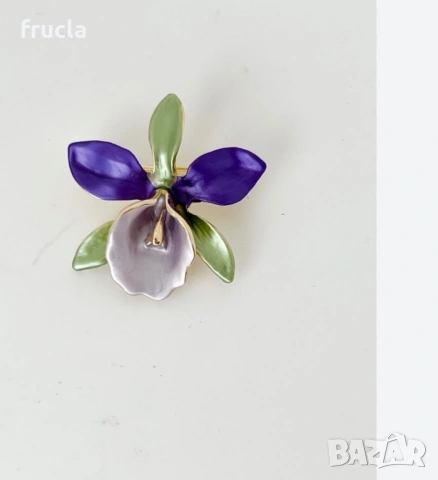 Брошка Орхидея Катлея, снимка 3 - Други - 54238928