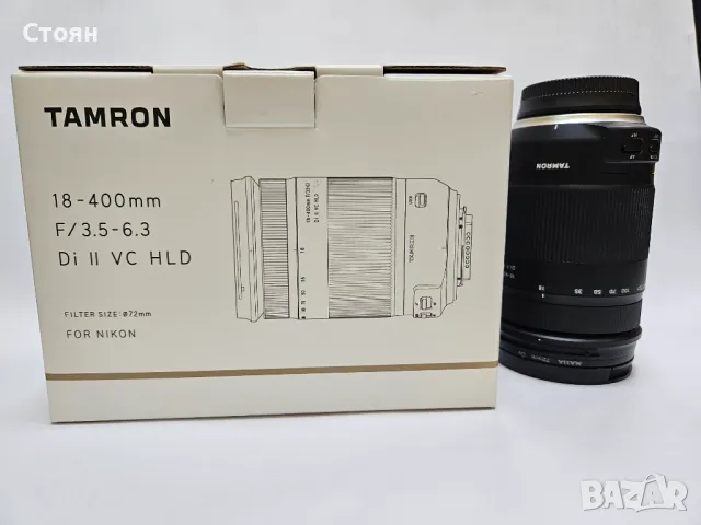 Tamron 18-400mm f/3.5-6.3 Di II VC HLD - Nikon, снимка 1 - Обективи и филтри - 47444920