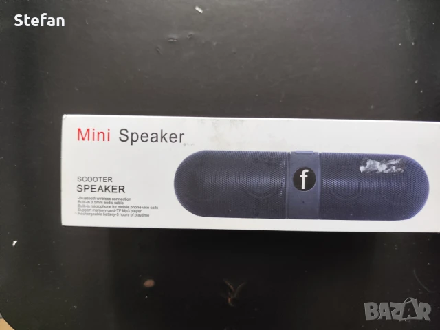 3 броя bluetooth колонки Scooter mini speaker, Canyon wireless speaker, снимка 2 - Тонколони - 51203186