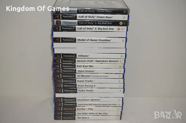 Игри за PS2 Jurassic Park/Killzone/Call Of Duty 1 2/Open Season/Medal Of Honor/Kuri Kuri Mix, снимка 18 - Игри за PlayStation - 46901218