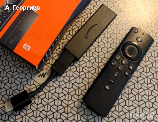 Amazon Firestick 4K, снимка 1 - Плейъри, домашно кино, прожектори - 49083718