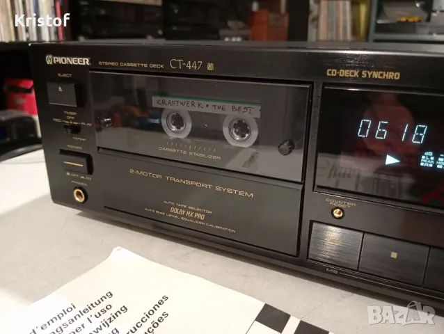 Cassette deck Pioneer CT 447, снимка 7 - Декове - 47067729