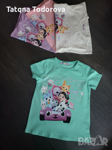 Тениски за момичета , снимка 1 - Детски тениски и потници - 44940587