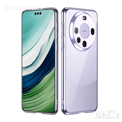 Huawei Mate 60 Pro Electroplating PC Калъф и Протектор, снимка 4 - Калъфи, кейсове - 50769587