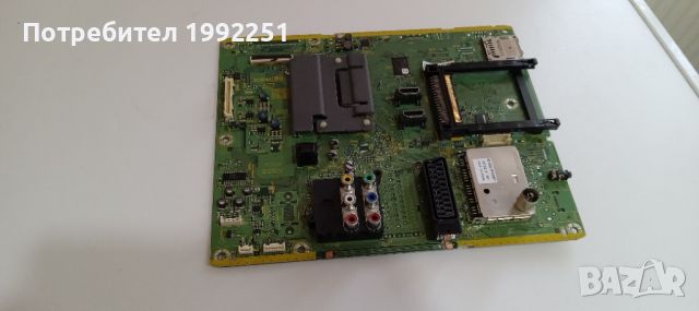 Main board TNP0EA017 8 (A). Свален от телевизор Panasonic TX-L32C20ES. Работещ със счупен дисплей, снимка 1 - Части и Платки - 46601451