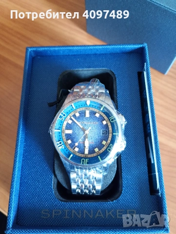 Мъжки автоматичен часовник Spinnaker, снимка 2 - Мъжки - 53901091