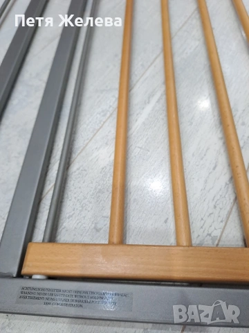 Разтегателна предпазна врата GEUTHER/немска -(95/80см), снимка 7 - Интериорни врати - 53227677