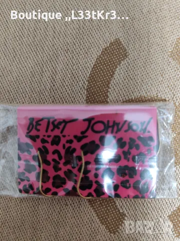 Обеци Betsey Johnson, снимка 5 - Обеци - 46858171