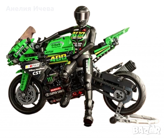 Яростен мотоциклет -голям конструктор 908 части , снимка 5 - Конструктори - 52004167