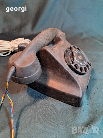 стар бакелитов телефон PTT 34/4