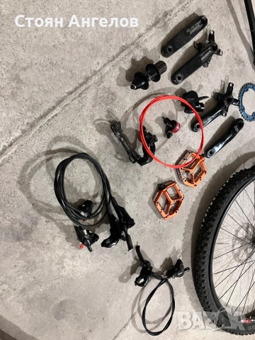 НАМАЛЕНИЕ НА ВСИЧКОВело части колело на части курбели капла спирачки, снимка 4 - Части за велосипеди - 52119647