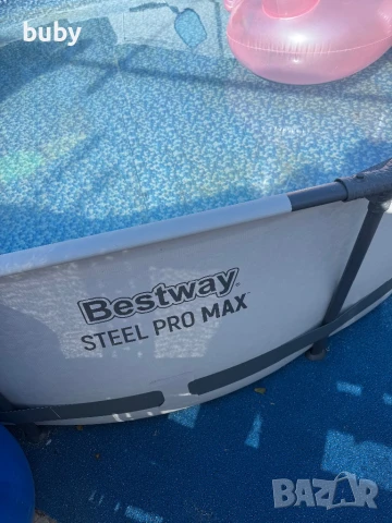 Басейн 3,66 м, снимка 2 - Басейни и аксесоари - 51393787