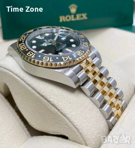 Rolex GMT-Master II 40mm 'Bumblebee' Two-Tone Yellow Gold Jubilee Automatic Различни Варианти, снимка 5 - Мъжки - 54060860