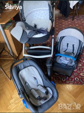 Бебешка количка 3в1 , снимка 3 - Детски колички - 54094630