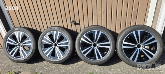 Джанти с зимни гуми Hankook за Мерцедес 