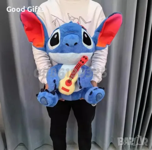 Голям плюшен Стич, 35-50см Лило и Стич плюшени играчки, плюшен Stitch, снимка 4 - Плюшени играчки - 47226414