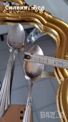 Посребрени чаени лъжички WMF , снимка 9 - Прибори за хранене, готвене и сервиране - 51863560