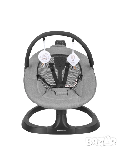 Електрическа люлка Zazu Grey, снимка 9 - Детски люлки - 52983945