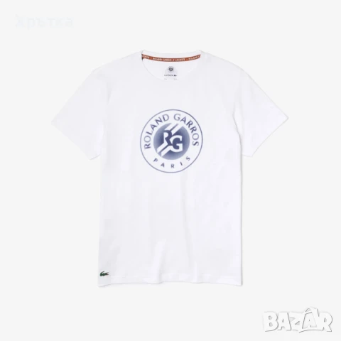 Lacoste Roland Garros - Оригинална мъжка тениска размер XL, снимка 10 - Тениски - 50689630