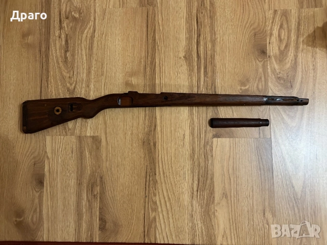 Приклад и полуложа за карабина Маузер 98к военно производство Mauser 98k