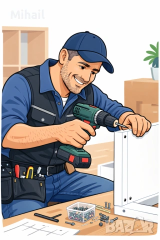 Малки ремонти по дома, сглобяване на мебели
