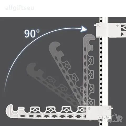 Вертикална опора за дрехи тип закачалка, снимка 8 - Други стоки за дома - 49291869