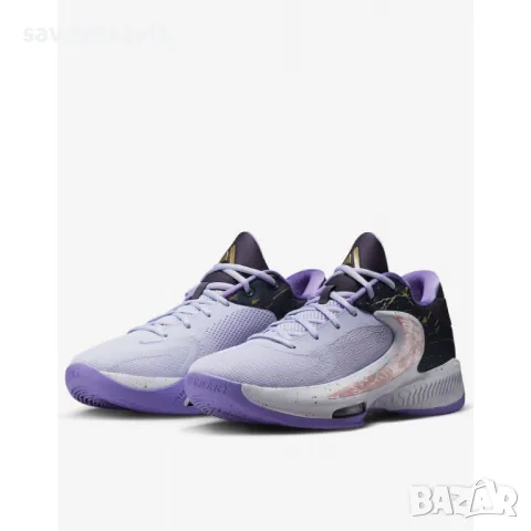 Мъжки маратонки NIKE Zoom Freak 4 Shoes Purple, снимка 2 - Маратонки - 47444202