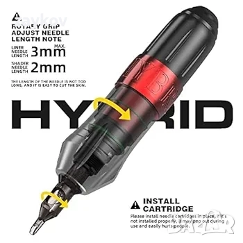 Комплект за татуировки, Стартов комплект за татуировки Solong, снимка 4 - Друга електроника - 51798884