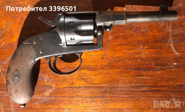 Револвер Reichsrevolver модел 1883 г., снимка 9 - Колекции - 48505674