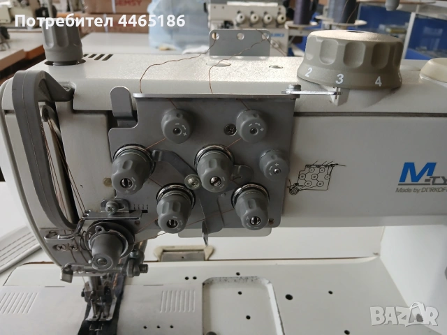 Двуиглова шевна машина с троен транспорт Durkopp Adler 867, снимка 11 - Други машини и части - 53883564