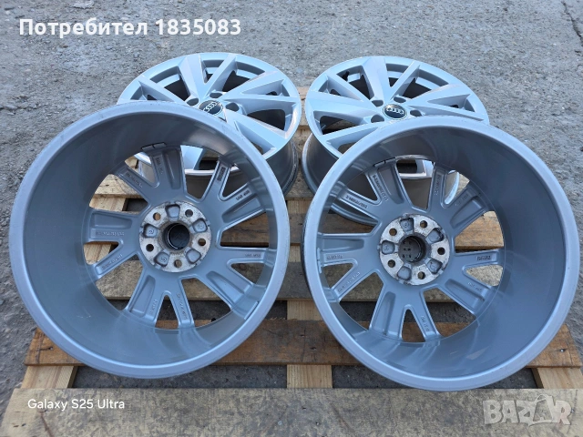Лети джанти 17ки 5х112 Audi, снимка 11 - Гуми и джанти - 54128643