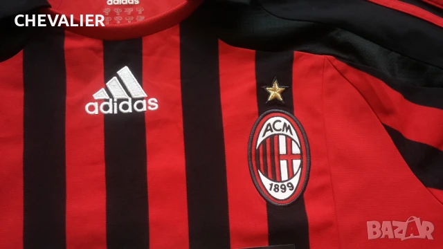 Adidas AC MILAN Football T-Shirt Размер M мъжка футболна тениска 17-67, снимка 6 - Тениски - 50647449
