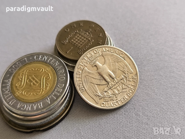 Монета - САЩ - 1/4 (четвърт) долар | 1983г.
